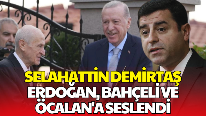 Selahattin Demirtaş’tan 'Somut Adım' Çağrısı